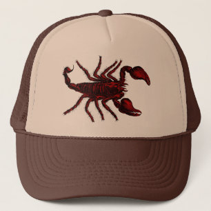 De Camionero Escorpión rojo - gorra #2