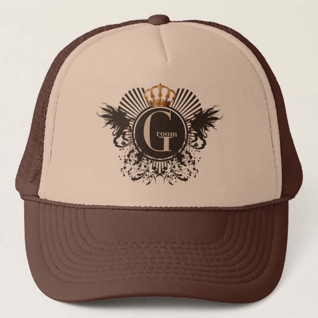 De Camionero Escudo del novio - gorra (Anverso)