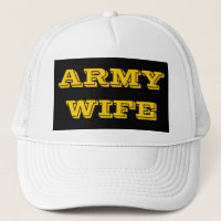 Esposa del ejército gorra