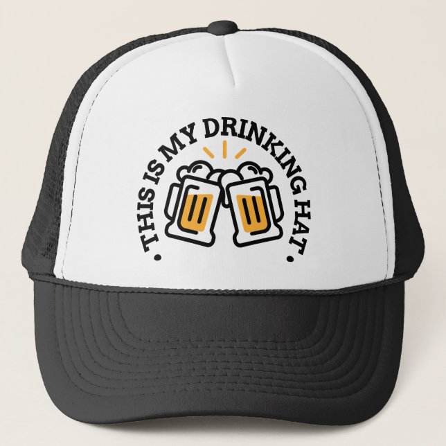 De Camionero Esta Es Mi Cerveza Gorra Bebida (Anverso)
