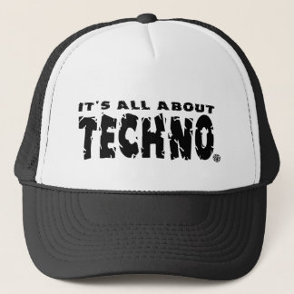 De Camionero Está todo sobre Techno - gorra