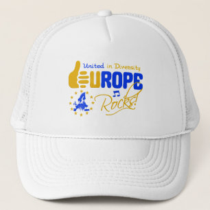 De Camionero ¡Europa Rocks! gorra - elegir color