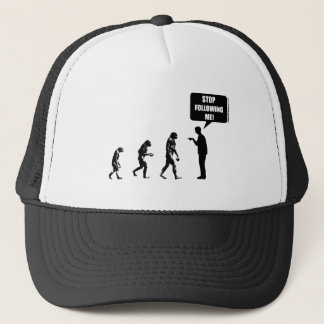 De Camionero Evolución divertida del gorra del hombre