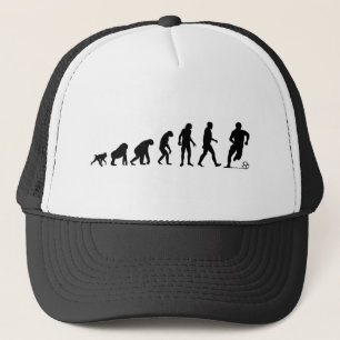 De Camionero Evolución humana: Gorra del fútbol