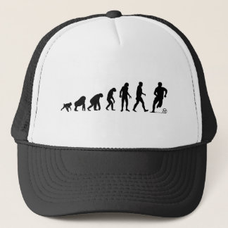 De Camionero Evolución humana: Gorra del fútbol