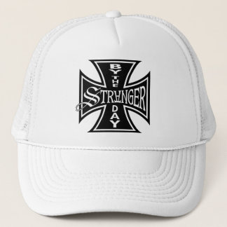 De Camionero Extranjero por el gorra blanco del interruptor del