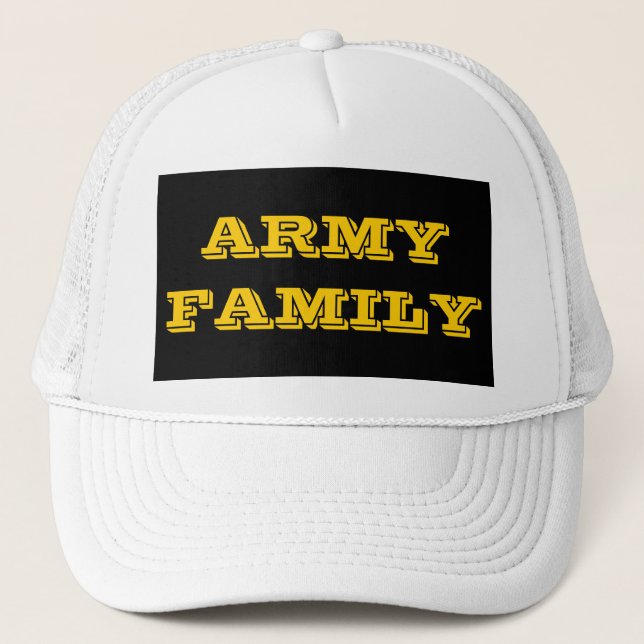 De Camionero Familia Ejército gorra (Anverso)