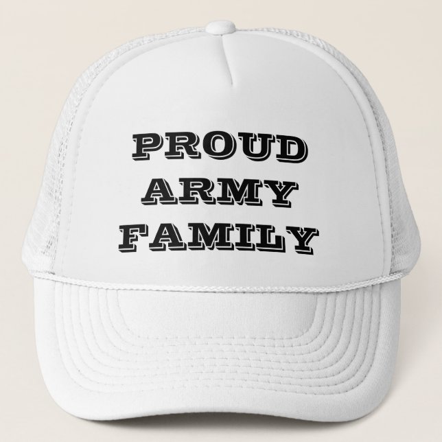 De Camionero Familia gorra Orgullosa (Anverso)