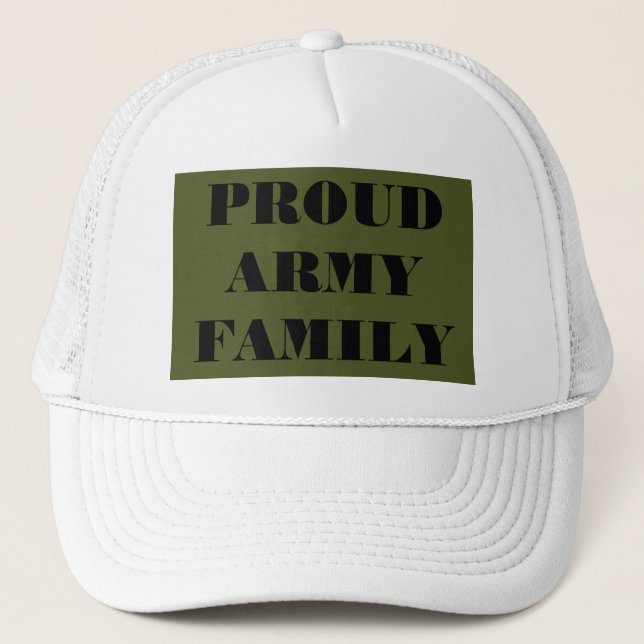 De Camionero Familia gorra Orgullosa (Anverso)