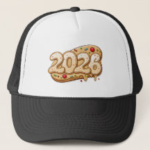 Feliz Año Nuevo 2026 Gorra con Estilo Dorado Inspi