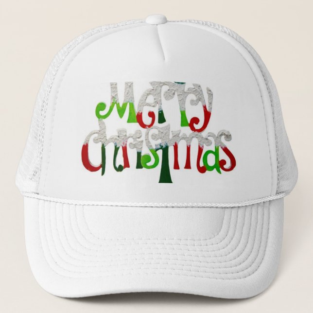 De Camionero Feliz Gorra navideño (Anverso)