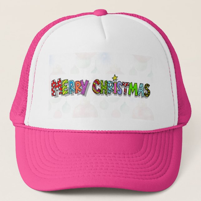De Camionero Feliz Gorra navideño (Anverso)