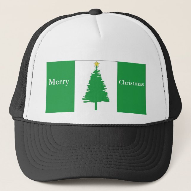 De Camionero Feliz Gorra navideño (Anverso)