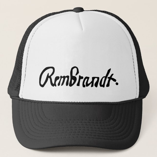 De Camionero Firmado por Rembrandt Gorra (Anverso)