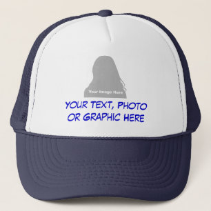 De Camionero Foto y gorra del mensaje