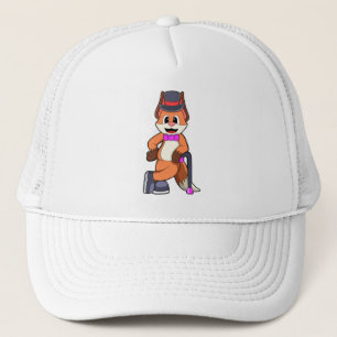 De Camionero Fox como Caballero con Gorra y Palo