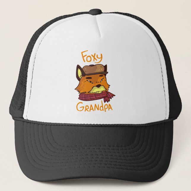De Camionero Foxy Grandpa Gorra (Anverso)