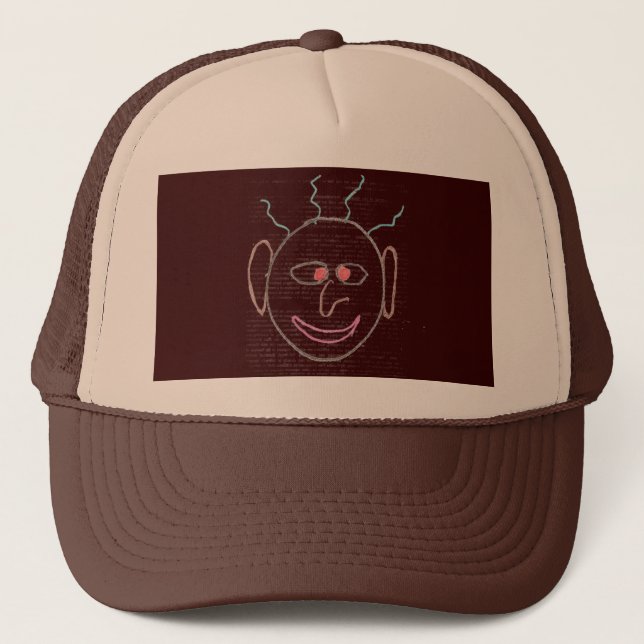 De Camionero Funny Faces Gorra (Anverso)