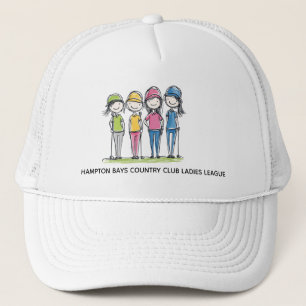 De Camionero Funny Personalizado Golf Gorra - Damas League Edit