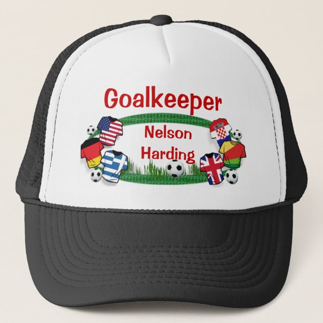 De Camionero Fútbol ~ Gorra # 4 (Anverso)