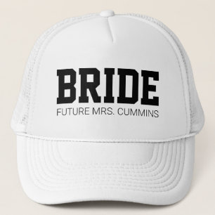 De Camionero Futura Sra. Bride Bachelorette Gorra