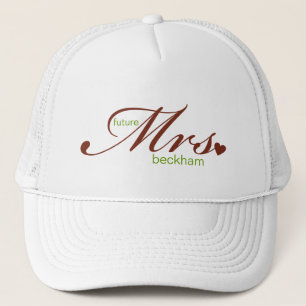 De Camionero Futuro Sra. Personalizable Gorra