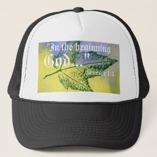 De Camionero Génesis 1:1 Gorra