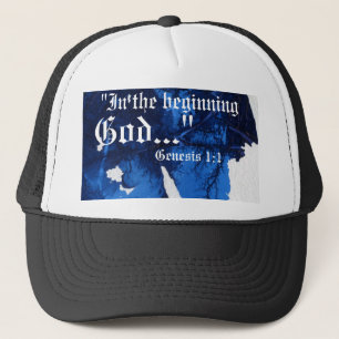 De Camionero Génesis 1:1 Gorra
