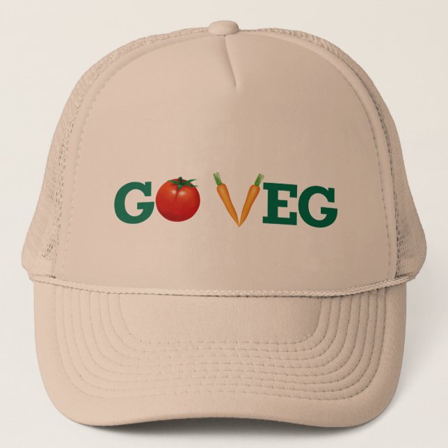 De Camionero Go Veg Gorra (Anverso)