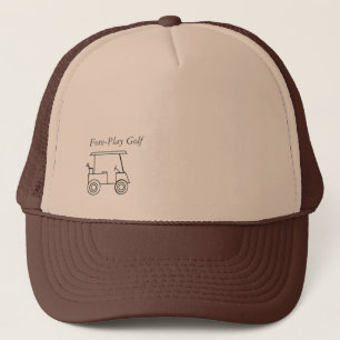 De Camionero Golf y gorra todos los días