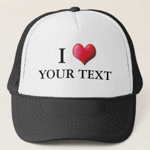 De Camionero Gorra 0001 del corazón del personalizable I