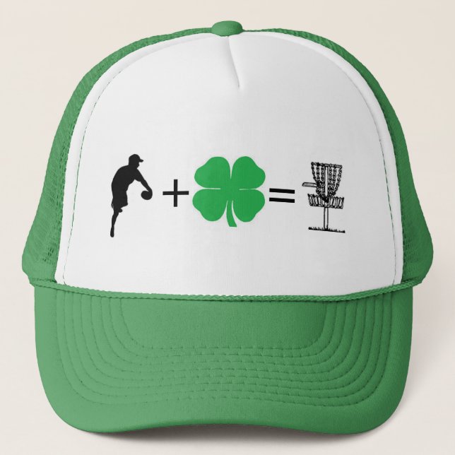 De Camionero Gorra afortunado del tiro del CG (Anverso)