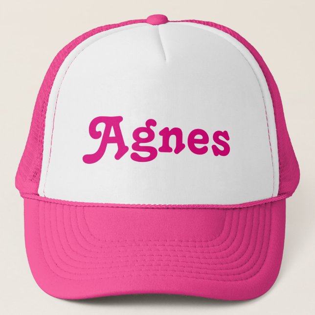De Camionero Gorra Agnes (Anverso)