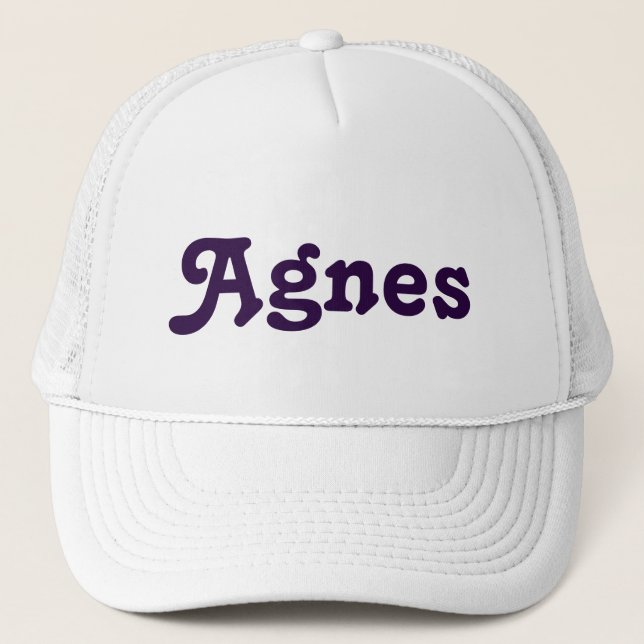 De Camionero Gorra Agnes (Anverso)
