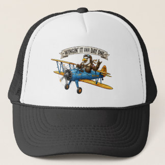De Camionero Gorra Águila Improvisando