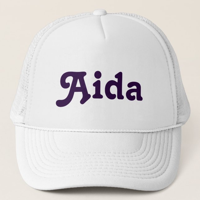De Camionero Gorra Aida (Anverso)