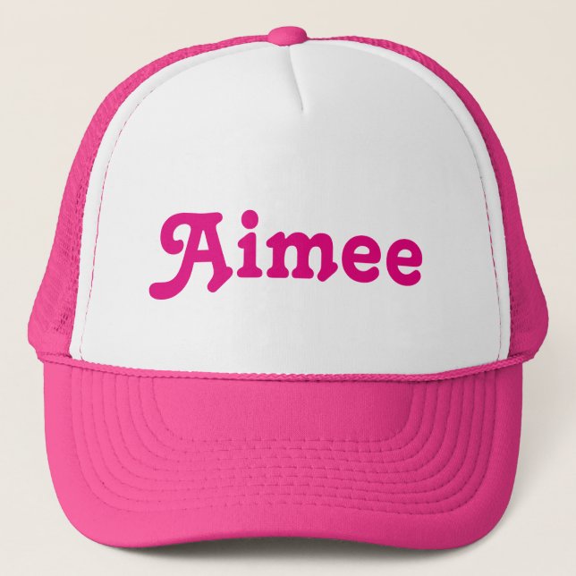 De Camionero Gorra Aimee (Anverso)
