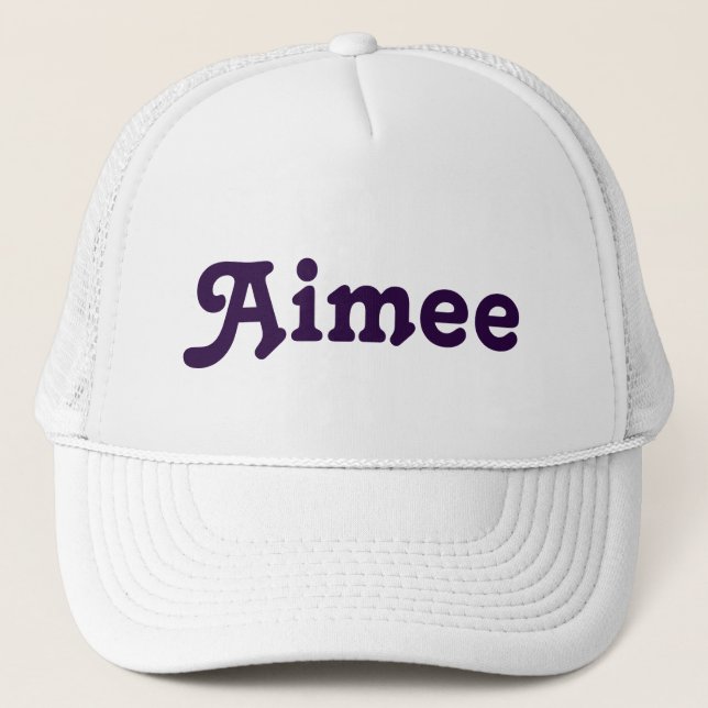 De Camionero Gorra Aimee (Anverso)
