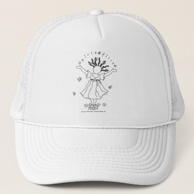 De Camionero Gorra Alcohol-Llenado (Anverso)