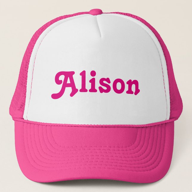 De Camionero Gorra Alison (Anverso)