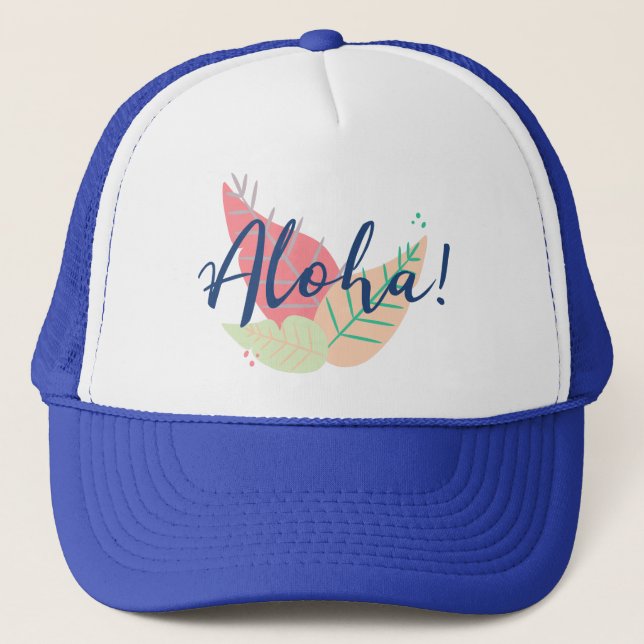 De Camionero Gorra Aloha (Anverso)