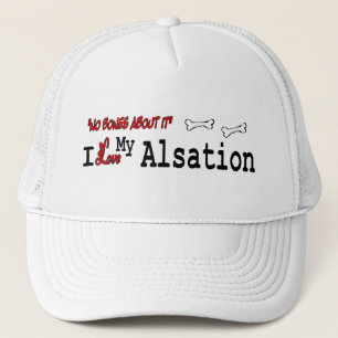 De Camionero Gorra Alsation (I love)