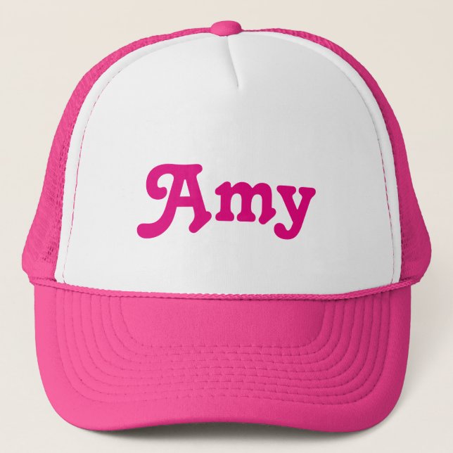 De Camionero Gorra Amy (Anverso)