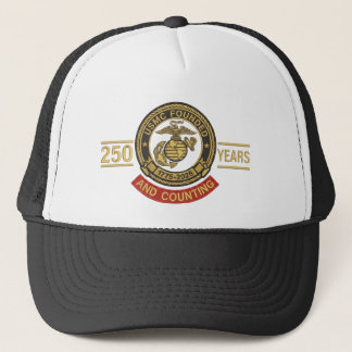 De Camionero Gorra Aniversario 250 Años del USMC – Y Contando