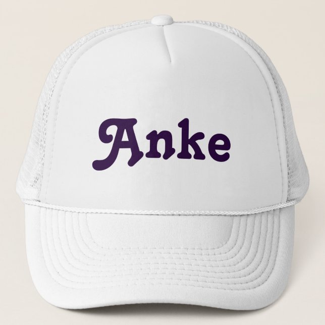 De Camionero Gorra Anke (Anverso)