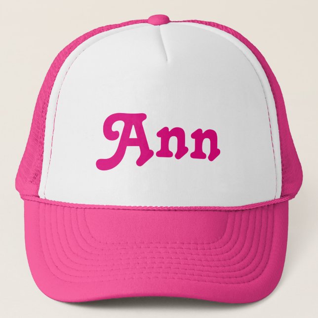 De Camionero Gorra Ann (Anverso)