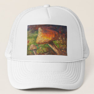 De Camionero Gorra Ann Hayes pintando hongos