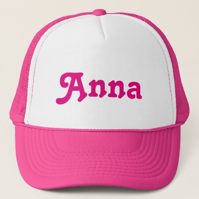 De Camionero Gorra Anna (Anverso)