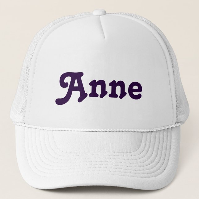 De Camionero Gorra Anne (Anverso)