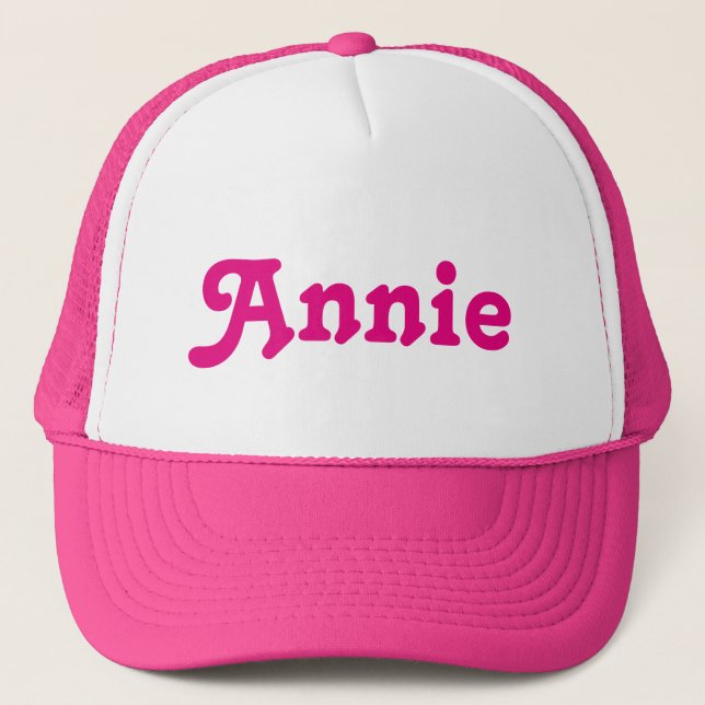 De Camionero Gorra Annie (Anverso)